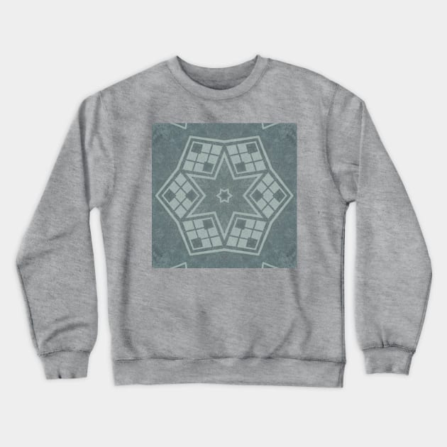 Reverse Graffitti Kaleidoscope Pattern (Seamless) 8 Crewneck Sweatshirt by Swabcraft